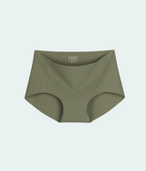 【終売】縫い目のないお肌にやさしいショーツ|エバーグリーン