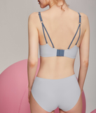 【A~Dカップ】接触冷感の夏用シームレスブラ|3Way背中見せブラ