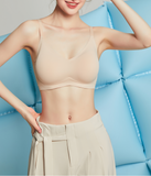 【A~Cカップ】1カップUP 盛りブラ|バストアップシームレスブラ|ノンワイヤー 自然なボリューム感