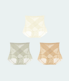 お買い得3枚ショーツセット|補整シームレスショーツ|ホワイト、グリーン、ベージュ