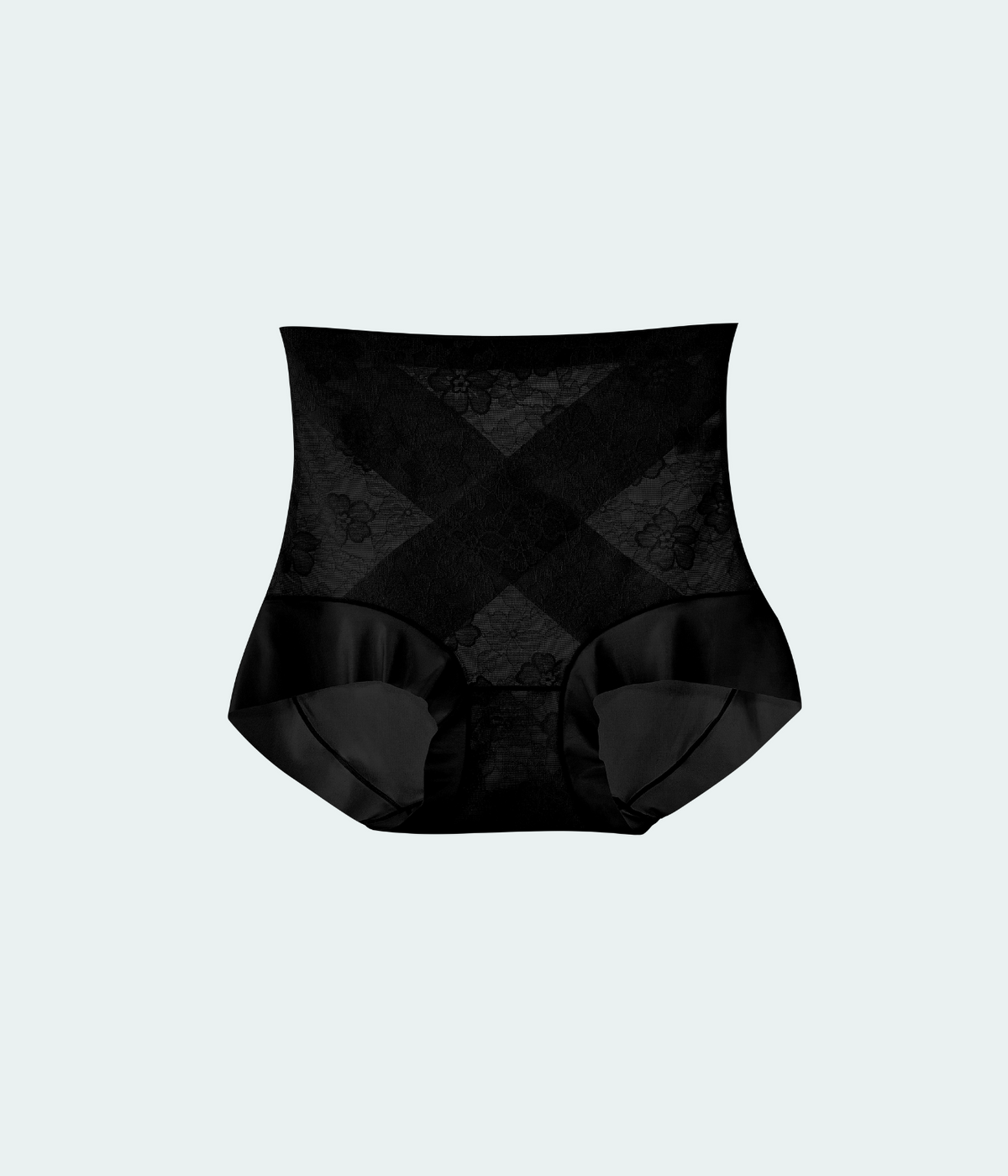 骨盤クロスヒップアップショーツ｜補整シームレスショーツ｜締め付けないガードルショーツ｜ブラック