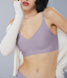 【B~Fカップ】ウサギ耳カップワイヤレスブラ｜脇高シームレスブラ｜吸汗速乾・抗菌99%