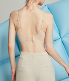 【A~Cカップ】1カップUP 盛りブラ｜バストアップシームレスブラ｜ノンワイヤー 自然なボリューム感