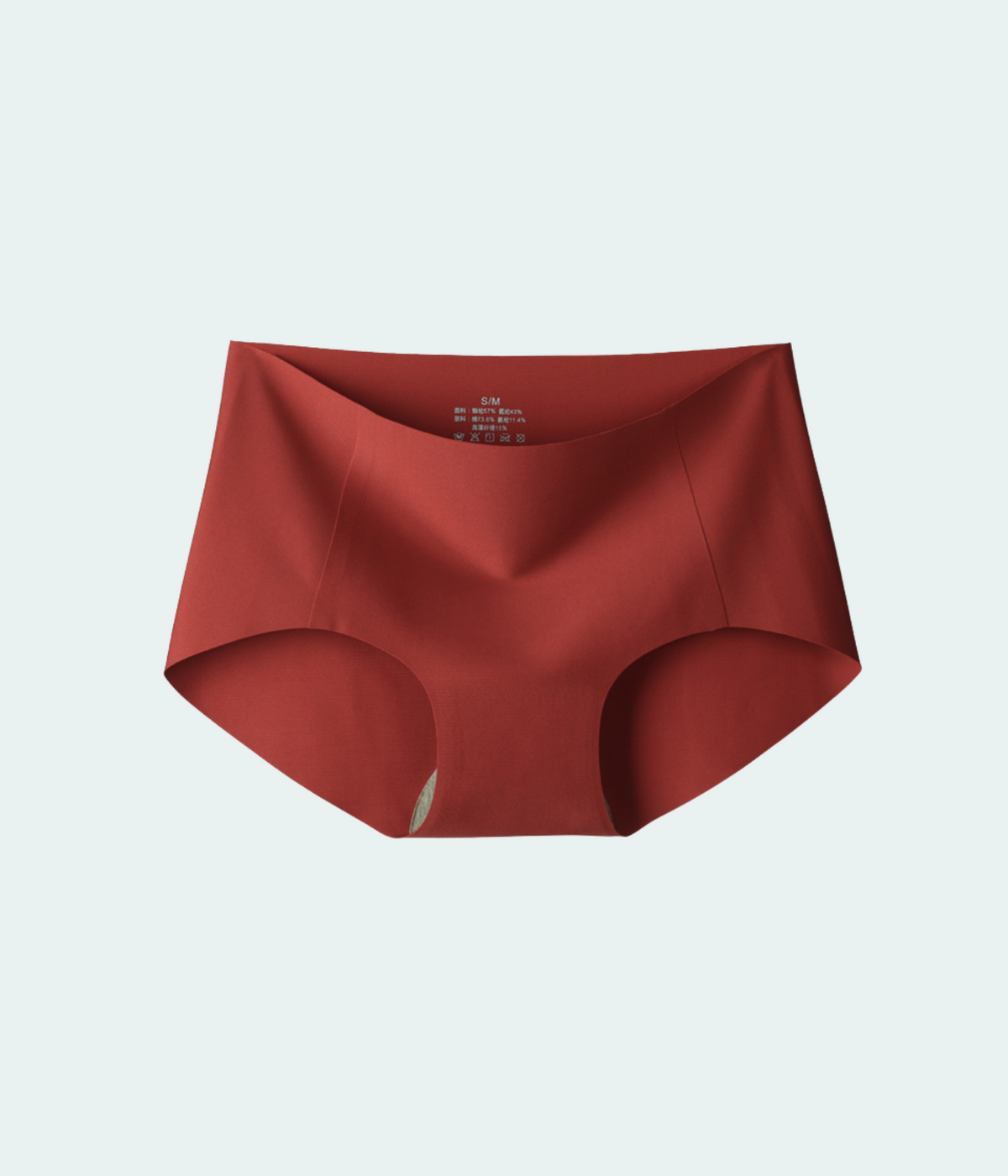 【終売】縫い目のないお肌にやさしいショーツ｜レッド